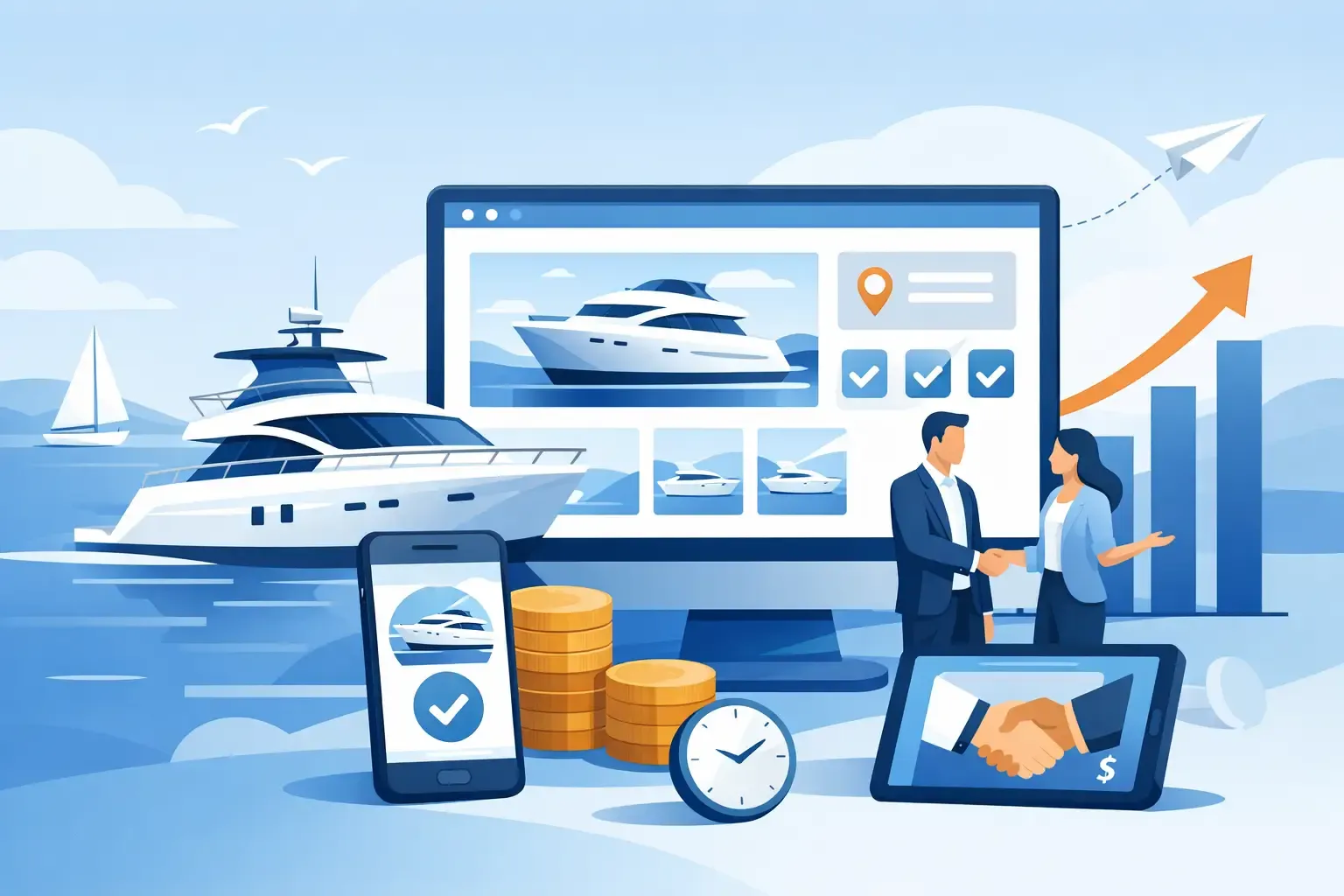 Yat Kiralama Web Sitesi Satışa Nasıl Dönüşür?